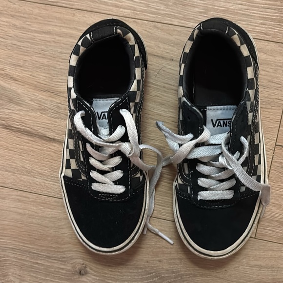 Vans Old Skool Black White Check Checkerboard Kids Youth 1 - Picture 4 of 4